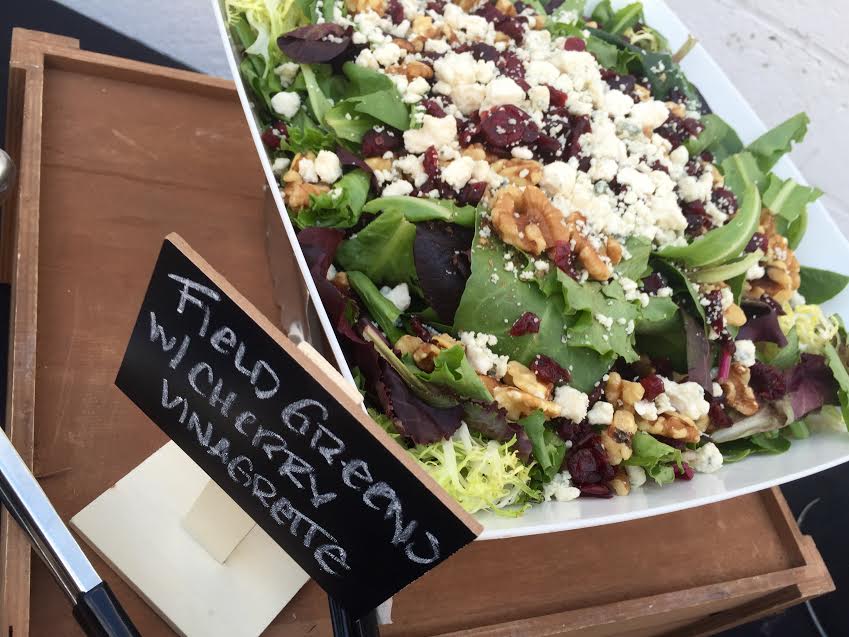 Catering – Field Greens w/Cherry Vinagrette