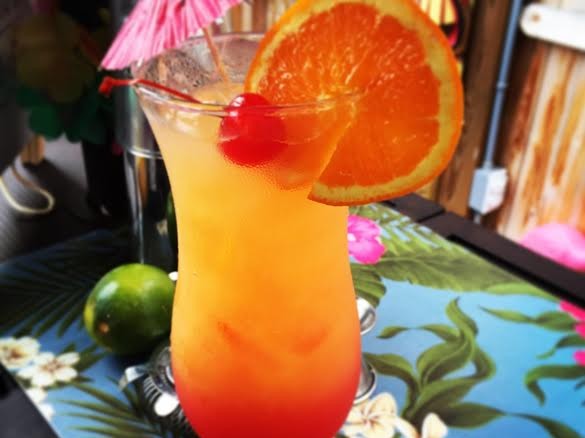 Tiki Bar Tequila Sunrise